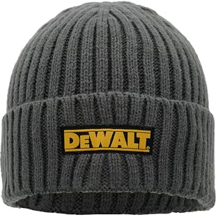 DEWALT Grey Knitted Beanie Hat