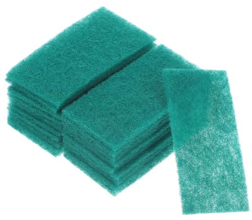 HAWILLOSCH 20pcs Emery Dishcloth Reusable Kitchen Cleaning Scrubber Pad Compact for Wok Sponge Daily Use Multi-Function Household Cleaning Sponge