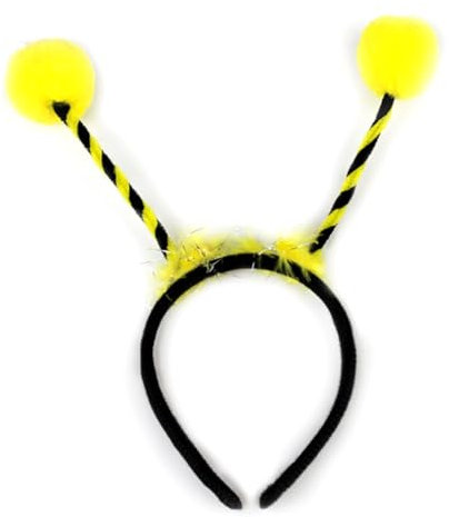 Limtula Serre-tête en peluche en forme d'abeille pour adultes et adolescents - Pour maquillage - Pour cosplay, fête