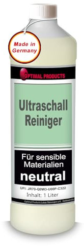 Ultraschallreiniger einer für alles | Konzentrat | NEUTRAL | 1 Liter Flasche