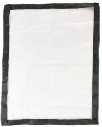 AsrMyjcx Lichtdiffusor, Diffusorstoff für Reisen, Outdoor-Fotografie, Fotografieren von reflektierenden Objekten, vielseitiger, Faltbarer Lichtmodifikator, 50x70cm