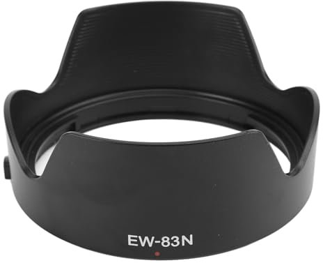 Pare-Soleil EW 83N pour Objectif R5 R6 RP, pour Objectif RF 24 à 105 Mm F4L is USM, Protecteur de Pare-Soleil Réversible, Noir