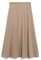 ARMEDANGELS Damen Jerseyrock aus Tencel™ Lyocell Mix ILENIAA LARAA MIDI Skirt Loose Fit Shiitake