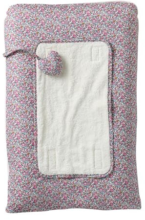 ENVIE DE FRAISE Housse de Matelas à Langer en Liberty Rose pâle TU