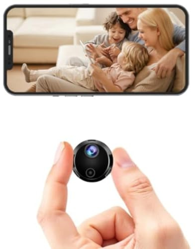 Velnoro 1080P HD Hidden Cameras - Mini Security Camera -WiFi Camera - Spy Camera-Indoor Nanny Camera -Home Security for with App -Surveillance Cameras with Motion Detection and Night Vision