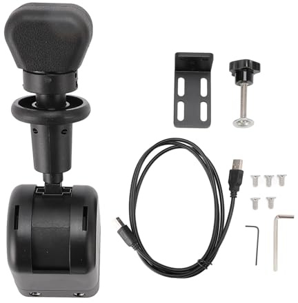 Aumotop PC-USB-Handbremse, Professionelle Analoge Bremse für SIM-Rennspiele Authentisches Spielerlebnis für Euro Truck Simulator 2, ETS2-Spieleliebhaber