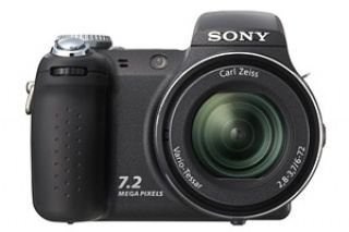 Sony Cyber-Shot DSC-H5 Digitalkamera (12fach optischer Zoom, 7 Megapixel) schwarz