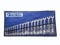 Britool Combination Spanner Set, 6mm-24mm, 18 Pcs - Chrome Finish, Chrome Vanadium Steel, Tool Roll for Storage