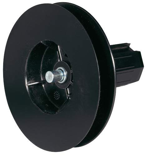 SELVE Mini-Gurtscheibe, kurz, SW 40 mit Walzenkapsel mit inneliegendem Stahl-Achsstift ø 10 mm Durchmesser (D=114 d=64)