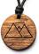 treeforce Berge Holzkette, Halskette, Schlüsselanhänger oder Auto- Anhänger 3 in 1 DIY Schmuck, handmade, nachhaltig und vegan aus Holz