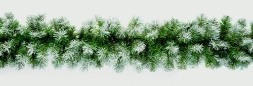 Premier Christmas Snow Tipped Garland (One Size) (Green)