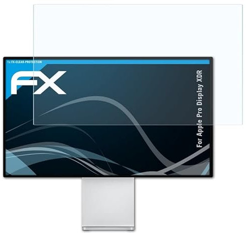 atFoliX Screen Protection Film compatible with Apple Pro Display XDR Screen Protector, ultra-clear FX Protective Film