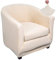 Jaotto Sesselschoner Sesselhusse Stretch Sesselüberwürfe Sofabezug Elastisch Sofabezug Sesselbezug Samt Sesselschoner Waschbar Entfernbar für Clubsessel Cafe Stuhl Sessel(Beige,2 Stücke)
