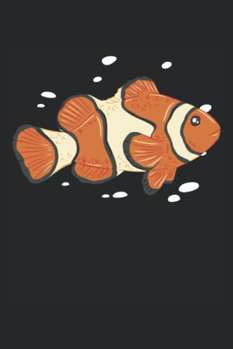Clownfisch Aquarist Meerwasser Fisch Aquarium: Notizbuch & Tagebuch für Hobby Aquaristen