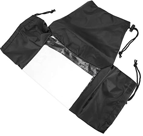 SOLUSTRE wasserdichte Schutzhülle Für Digitalkameras Regenschutz Für Systemkameras Kameraabdeckung Gegen Regen Schmutz Und Klare Sicht Durch Ultraklares Sichtfenster Aus Dickem Und Flexible