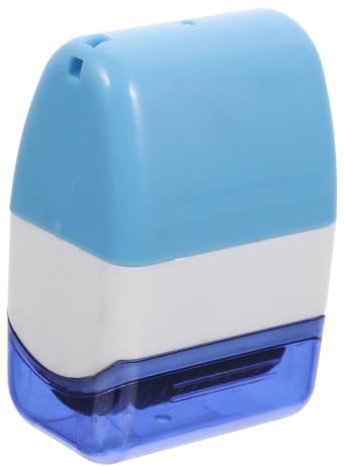 STOBOK Adressblocker-stempel Zum Schutz Vor Identitätsdiebstahl Vertraulicher Stempel Mit Schnell Trocknender Tinte Tragbarer Rollenstempel Für Einfache Anwendung