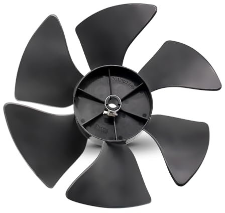 Laocity 3313107.015 - Hoja de ventilador de condensador de aire acondicionado para Dometic Brisk Air y Duo-Therm RV bomba de calor/aire acondicionado modelos 317937.000 3107914.008