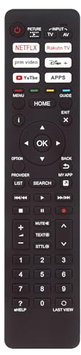 AULCMEET N2QBYA000056 Ersatz-Fernbedienung Fit for Panasonic OLED TV TX-43MX940E TX-50MXW944 TX-55MXW954 TX-55MX950E TX-65MXW954 TX-65MX950E TX-75MXW954 TX-42LZ980E TX-48LZ980E TX-55LZ980E TX65LZ980E