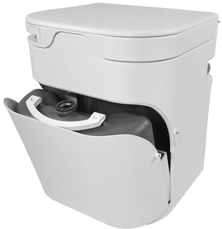 ToMTuR OGO Origin (Version 4) Trenntoilette mit elektrischem Rührwerk, Premium Komposttoilette, Trockentrenntoilette mit 2 Wochen Reichweite