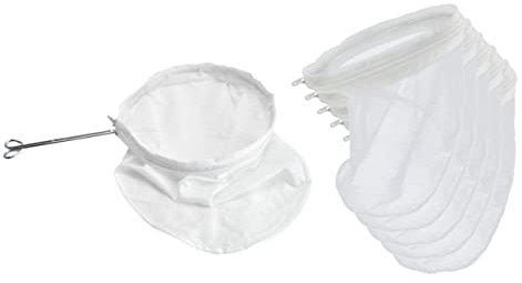 Alipis 1 De Colador De Tela Filtrante Con Mango Colador De Alimentos Bolsa Coladora De Té Herramientas Para Hacer Bebidas Cafetera Bolsa De Tela Suministros De Cocina