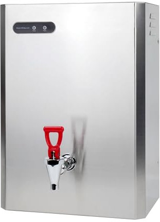 Quench Wall Mounted Instant Boiling Water Dispenser | Drinking Hot Water Boiler – Wall Kettle – Staff Canteens, Offices | Stainless Steel Fountain (10L)