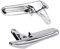 Rynplex Links/rechts Chrom innen S211 Auto Innentürgriff Abdeckung Zierleiste Türgriff, for Mercedes-Benz, for S211 W211 W219 2003-2009 Türgriffe(Right)