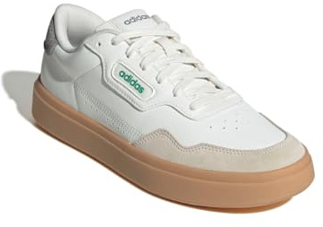 Adidas Men's Park St 2.0 Sneaker, White/Court Green/Gum, 9.5 UK