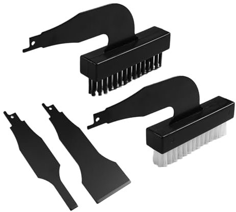 Fegtrtyoa Säbelsäge-Aufsatz-Schaber für Säbelsägen, Säbelsäge-Schaufel, Messer zum Entfernen Von Fliesenböden, Säbelsäge-Bürste