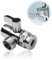 Shower Attachment Diverter Valve for Bath Taps | Faucet Adapter Chrome M20 x M22 | Add Shower to Bath | 20mm / 22mm Diverter for Faucet, Shower Hose Connector & Tap Attachment