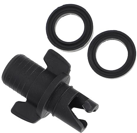 UPKOCH Adaptateur de Pompe à Air Gonflable pour Kayak Accessoire Pratique pour Gonfler et Dégonfler Compatible avec Pompes Électriques Manuelles Pied pour Valves Sections