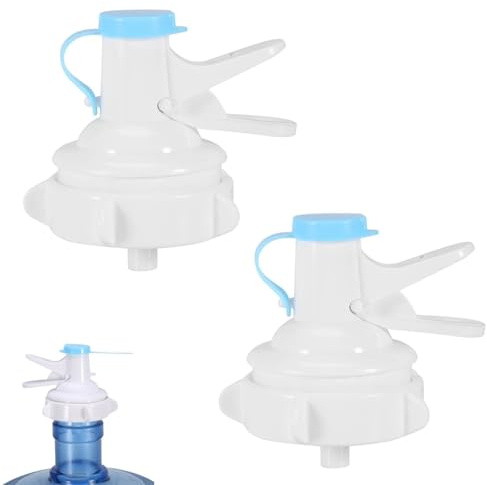 Valve de Distributeur d'eau, 2pcs Jug Bott Bottle Spout Robinet en Plastique réutilisable pour 55 mm Bounger de la Couronne Non filetée