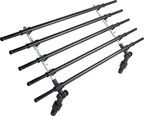 Camon - Griglia di Protezione Auto Walky Barrier, per Cani, in Metallo/Ferro, 141 x 37 cm, Colore: Nero