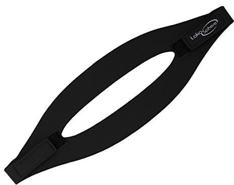 LokoSphere Girl 's/Women 's Lacrosse/Field Hockey Brillenband – massiv Farben (Brillen separat erhältlich), Damen Mädchen, schwarz