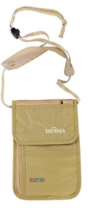 Tatonka Skin Neck Pouch RFID Block Natural