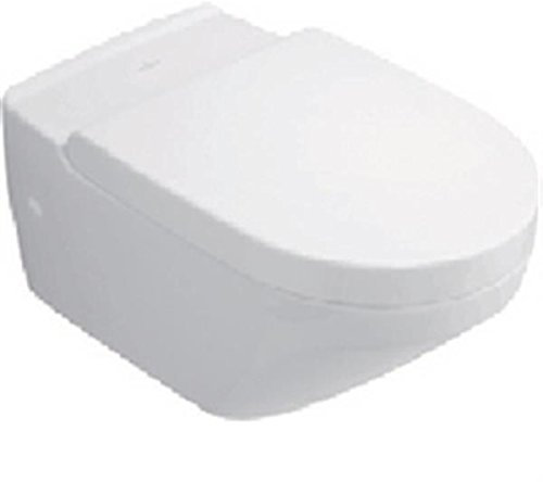 Villeroy & Boch Lifetime 9M02S101 Toilet Seat/Chromed Hinges/White