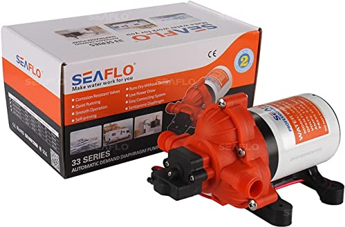 SEAFLO Pompa a membrana DC - 12 V, 3,0 GPM, 45 PSI con interruttore automatico