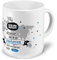 printplanet XXL Riesen-Tasse der Stadt/Ort Cuxhaven - Motiv Kein Mann ist Perfekt, Aber... - Stadttasse, Kaffeebecher, Becher, Mug
