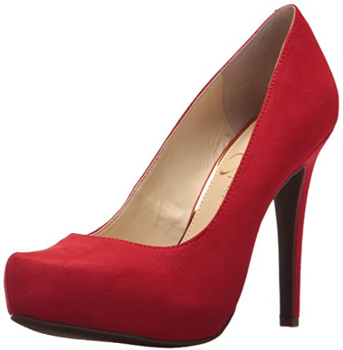 Jessica Simpson Damen Parisah Pumps, Rote Mousse, 39 EU