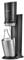 sodastream CRYSTALNCV Wassersprudler, Edelstahl 18/1415, schwarz