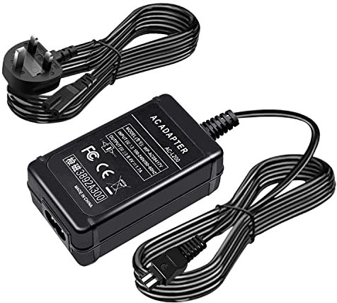 Gonine AC-L200 AC Power Adapter for Sony Handycam DCR-SX40 DCR-SX41 DCR-SX44 DCR- SX45 DCR-SX60 DCR-SX63 DCR-SX65 SX83 SX85 DCR-SR42 DCR-SR45 DCR-SR46 DCR-SR47 DCR-SR68