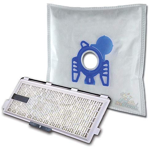 40 Mr.Clean Staubsaugerbeutel + Hepafilter Hepa Filter passend für Miele 4210 EcoLine, S4 Ecoline, S4 Hybrid