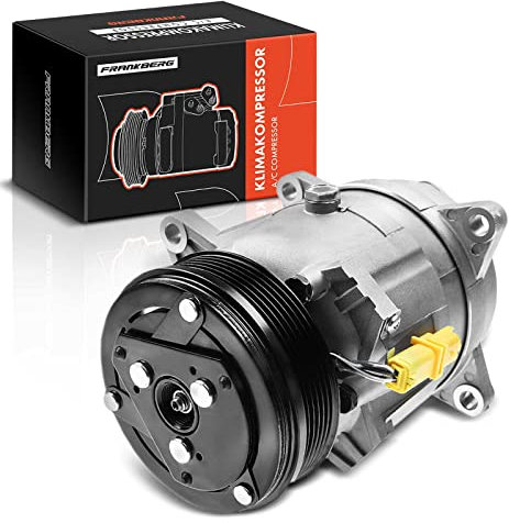 Frankberg Sistemas de aire acondicionado Compresor de aire acondicionado con embrague Diesel Compatible con 406 8B 406 Break 8E/F Replace# 6453.JWincl. aceite premezclado