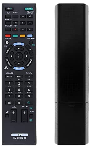 OriGlam Télécommande de Rechange pour Sony Smart TV RM-ED052 RM-ED050 RM-ED060