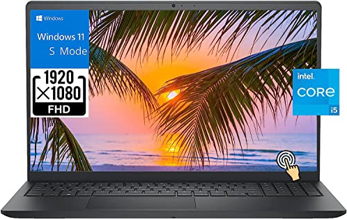 Dell Inspiron 15 3511 Laptop, 15.6 FHD Touchscreen, Intel Core i5-1035G1, 32GB RAM, 2TB PCIe NVMe M.2 SSD, SD Card Reader, Webcam, HDMI, WiFi, Windows 11 Home, Black