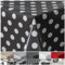 Wachstuchtischdecke Tischdecke abwaschbar PVC Plastik-Tischdecken Gartentischdecke RUND OVAL ECKIG Rechteckig Outdoor Wachs Tafeldecke (Dots, Eckig 110x140cm)
