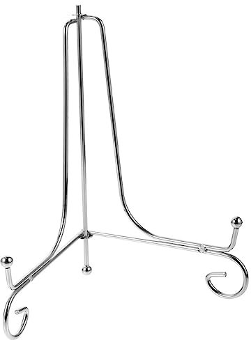Warmhm Wrought Iron Plate Bracket Desktop Organizer Shelf Tea Cake Display Bracket Tea Cake Rack Desktop Easel Holder Desktop Phone Stand Plates Dish Rack Display Shelf Iron Display Rack