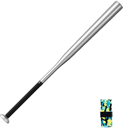 Baseballschläger für Baseball verwendet, Silber Aluminium, 21 Zoll