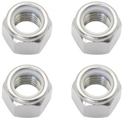Tuercas de seguridad de 3/8-16 - IMScrews 304 de acero inoxidable - Cierres duraderos y resistentes al óxido para reparaciones del hogar y proyectos profesionales, paquete de 25