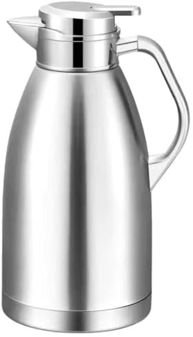 DEARMAMY Olla Romana Al Vacío Dispensador De Agua Botella De Agua Aislada Para El Hogar Jarra De Crema Aislada Cafetera Aislada Botella Termica Para Acero Inoxidable Oficina Olla De Vacío