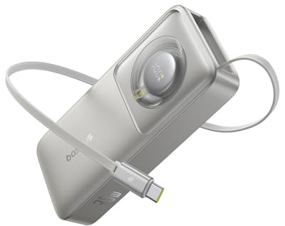 Baseus Free2Pull 30W 10K Powerbank - Grau
